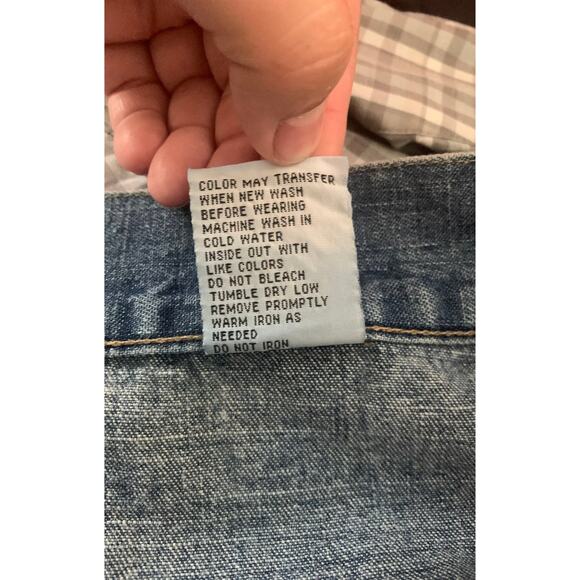 Vintage Snoop Dogg jeans mens size 38 y2k two tone rap straight leg grunge bagg - Picture 5 of 10